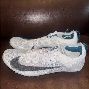 Mens/kids Nike Zoom Superfly Elite 2 Track & Field Size 6.5 White/Black